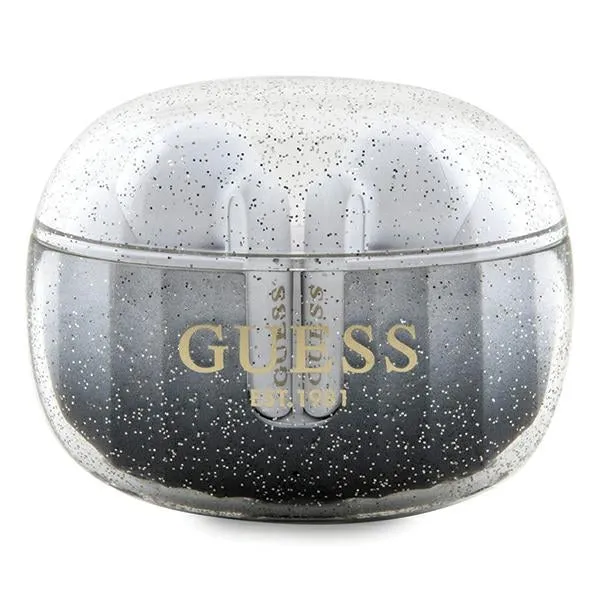 Guess Bluetooth earphones GUTWSHDGKEEK TWS GLITTER GRADIENT black