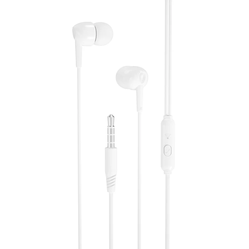 Écouteurs XO EP37 jack 3,5mm blanc