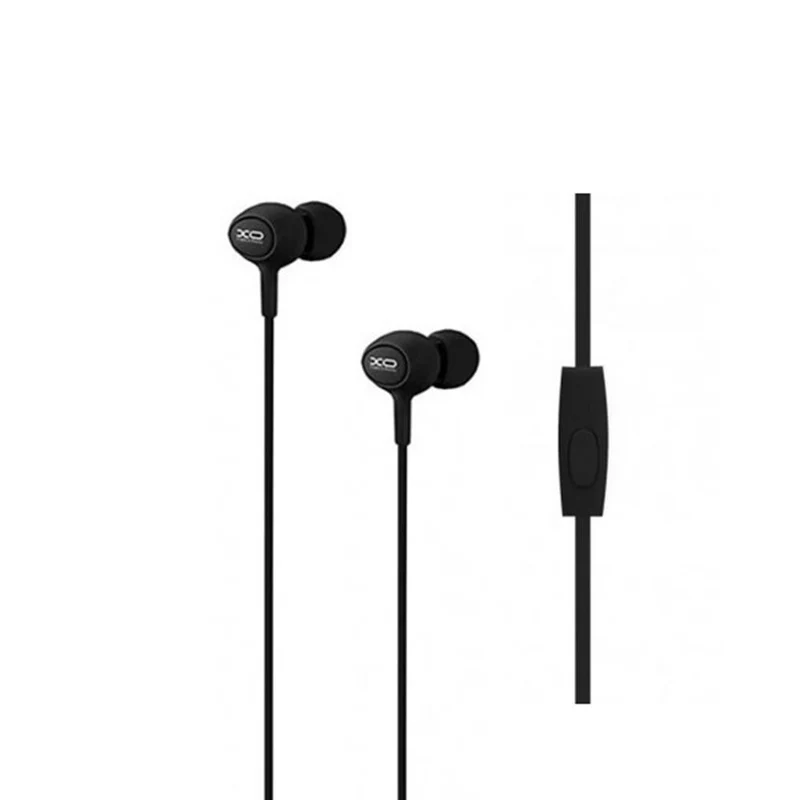 Écouteurs XO S6 — Jack 3,5mm noir avec micro