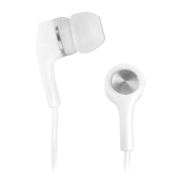 Écouteurs filaires Setty blanc — Jack 3.5mm