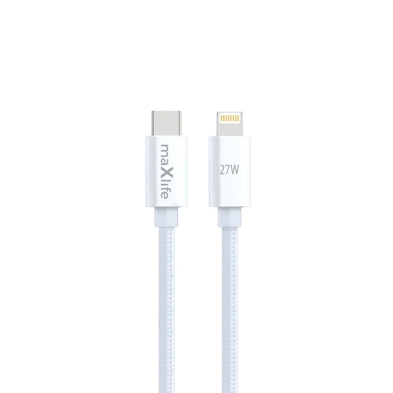 Câble USB-C Lightning Maxlife MXUC-12 — 2m 27W