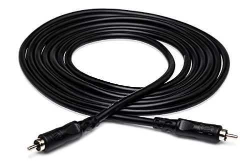 Hosa CRA-105 RCA to RCA Unbalanced Interconnect, 5 feet