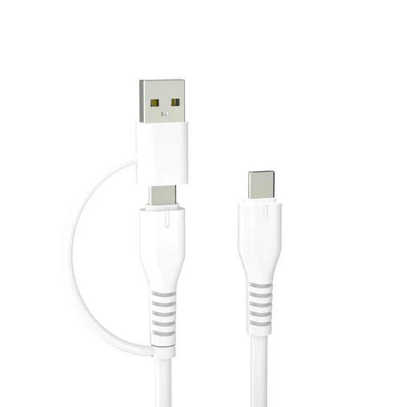 Câble 2 en 1 Forever Recycling USB-C + USB-A 1,5m