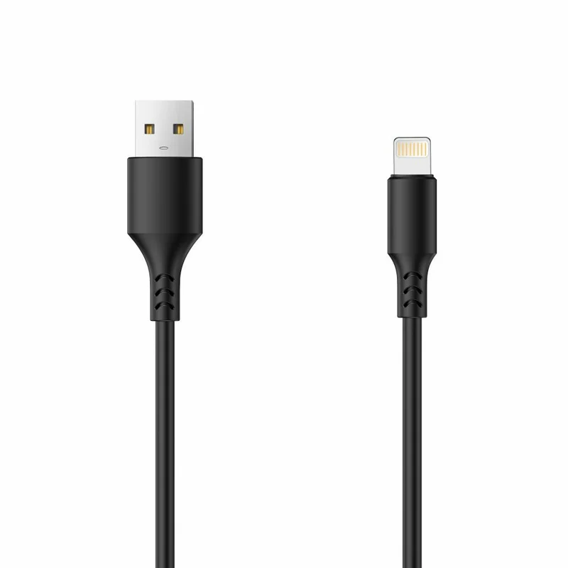 Câble USB-Lightning Setty 3m 2A noir