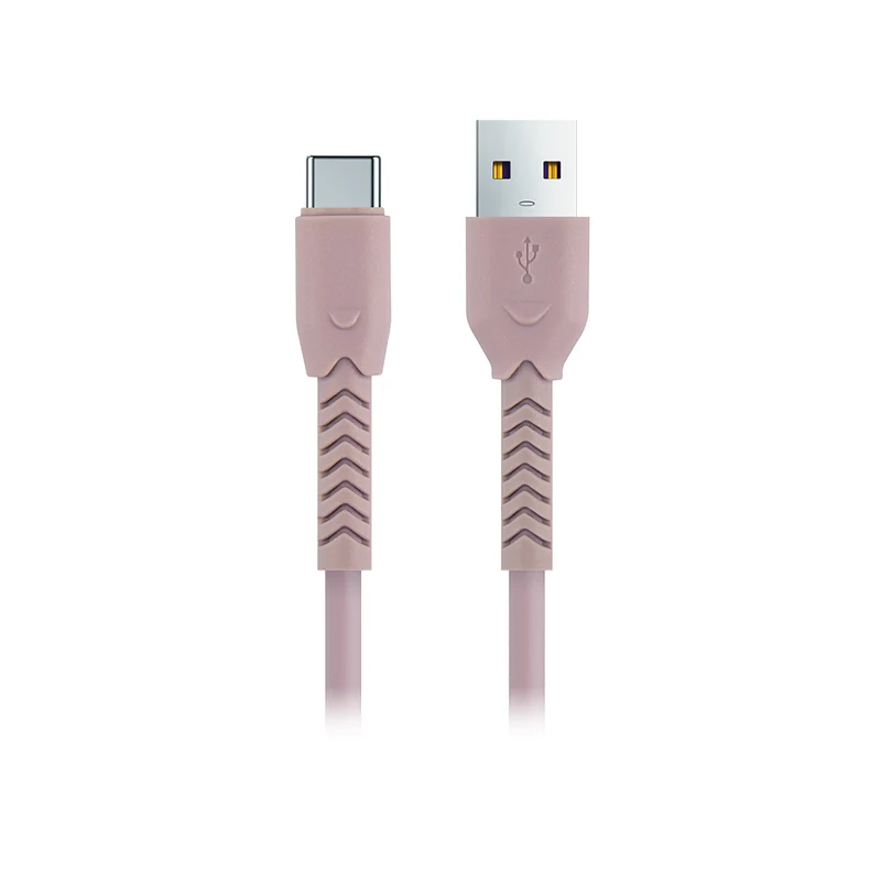 Câble USB-A vers USB-C Maxlife MXUC-04 — 1m 3A Rose