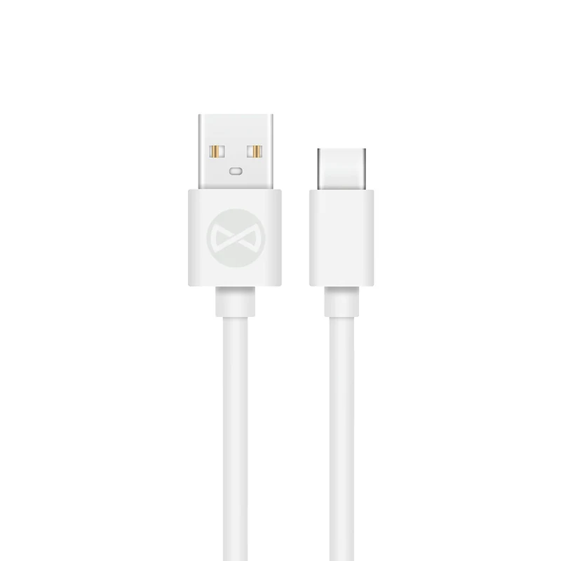 Câble USB-C Forever 1m 2A blanc