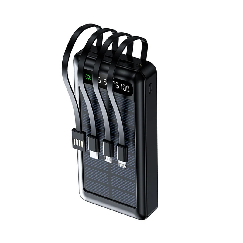 Chargeur solaire Setty SLR-120 20000 mAh noir