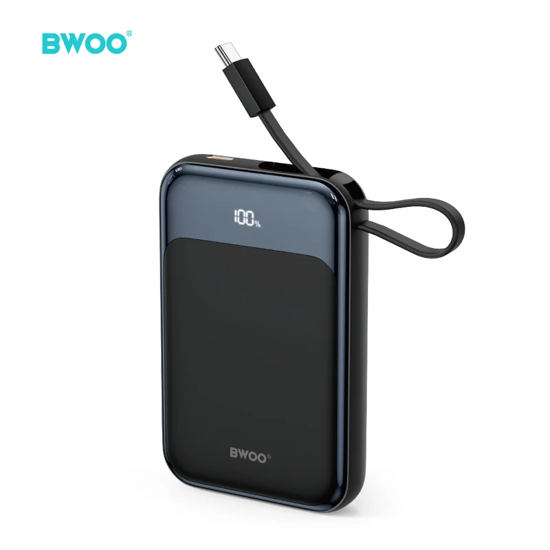Batterie externe BWOO 10000 mAh — USB-C, PD 20W
