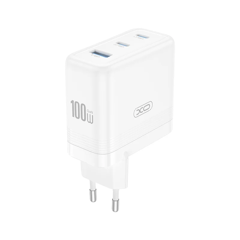 Chargeur mural XO CE35 PD 100W 3 ports blanc