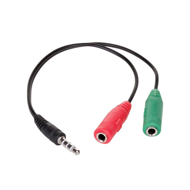Adaptateur audio Akyga AK-AV-08 mini Jack (m) / 2x mini Jack (f) 15cm