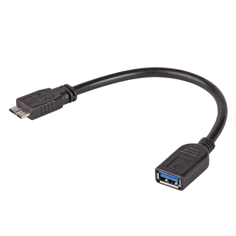 Adaptateur USB 3.0 A (f) / Micro USB 3.0 (m) OTG Akyga AK-AD-30 15cm