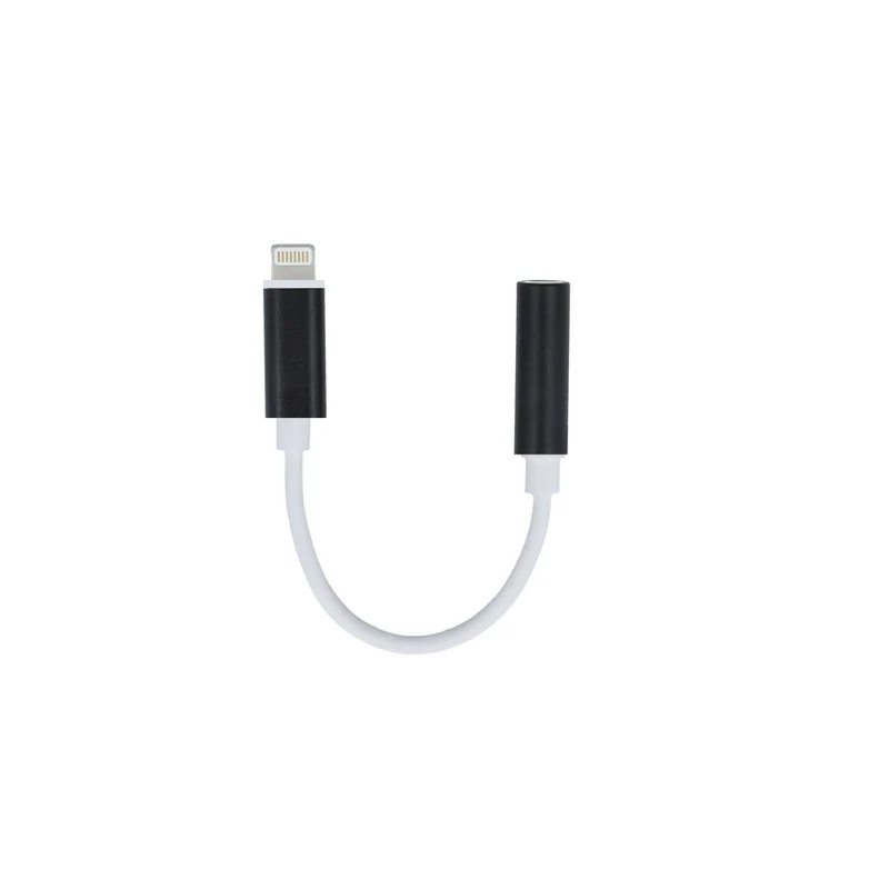 Forever adapter audio jack 3,5mm - Lightning black