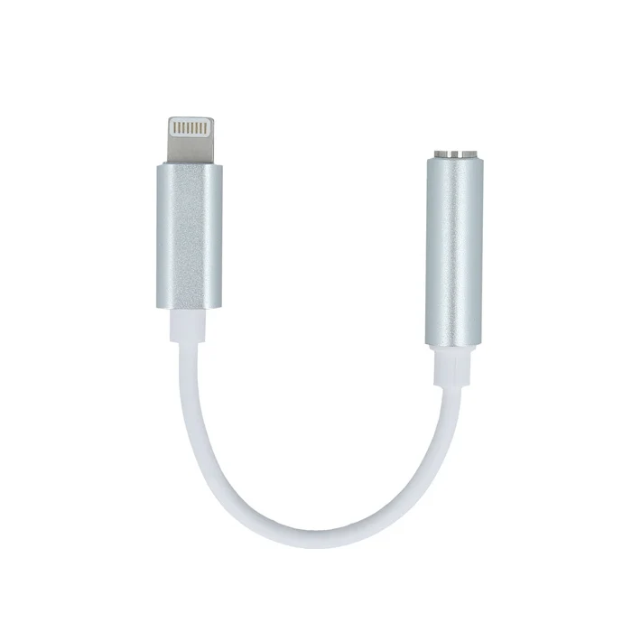 Forever adapter audio jack 3,5mm - Lightning white