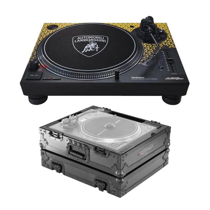 Technics SL-1200M7B Direct Drive Turntable + Odyssey Black Label Flight Case