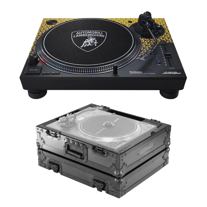 Technics SL-1200M7B Direct Drive Turntable + Odyssey Black Label Flight Case