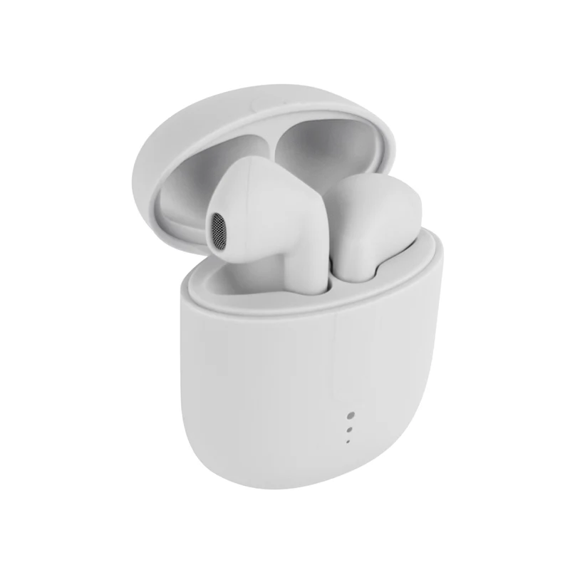 Écouteurs TWS Setty Blanc — Bluetooth 5.0 avec Étui de Charge