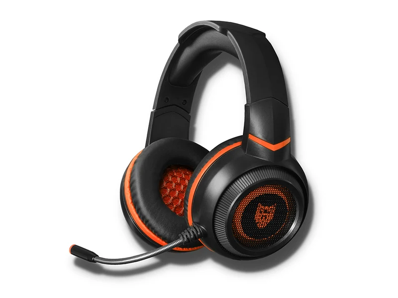 Casque audio Liocat HP 785C noir — micro intégré filaire