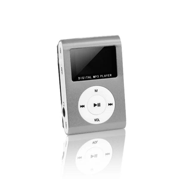 Lecteur MP3 Setty écran LCD — Écouteurs silver