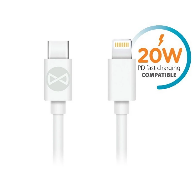 Câble USB-C vers Lightning Forever 1,0 m — Charge rapide 20W