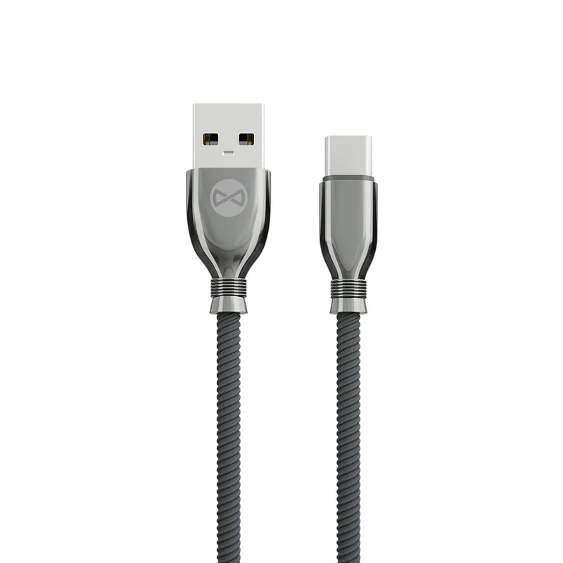 Câble USB-C Forever Tornado 1m 3A noir