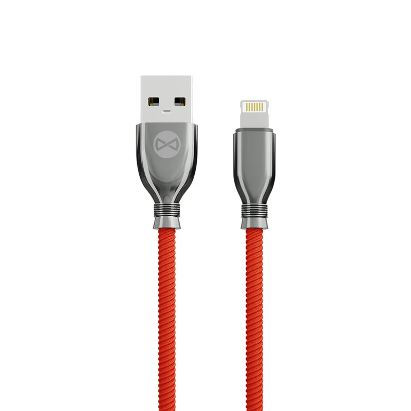 Câble USB-Lightning Forever Tornado 1m 3A rouge