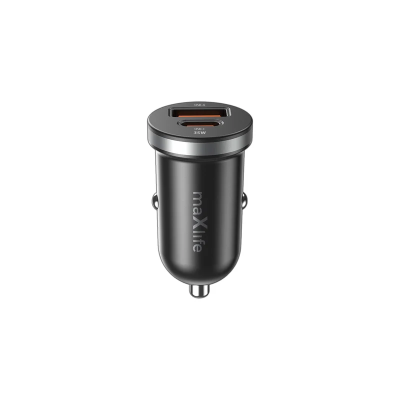 Chargeur voiture Maxlife MXCC-05 — 35W USB-C/USB-A