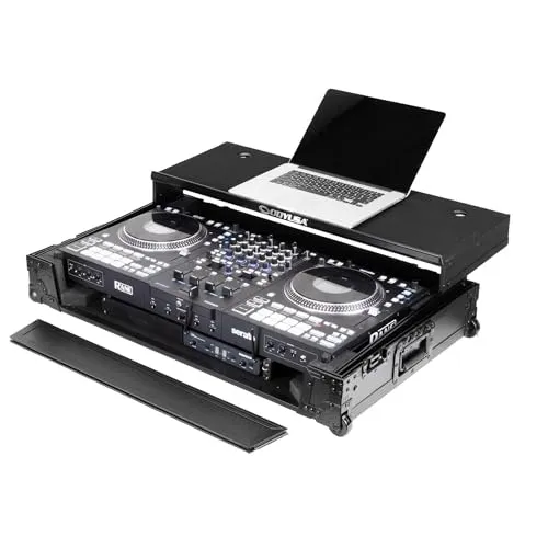 Odyssey 1U Flight Case for Rane Performer Industrial Board with Glide-Style Laptop Platform