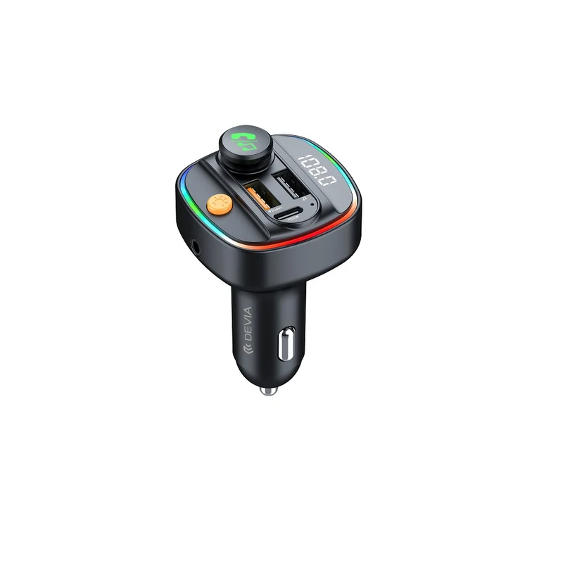 Transmetteur FM Devia avec chargeur auto PD 30W