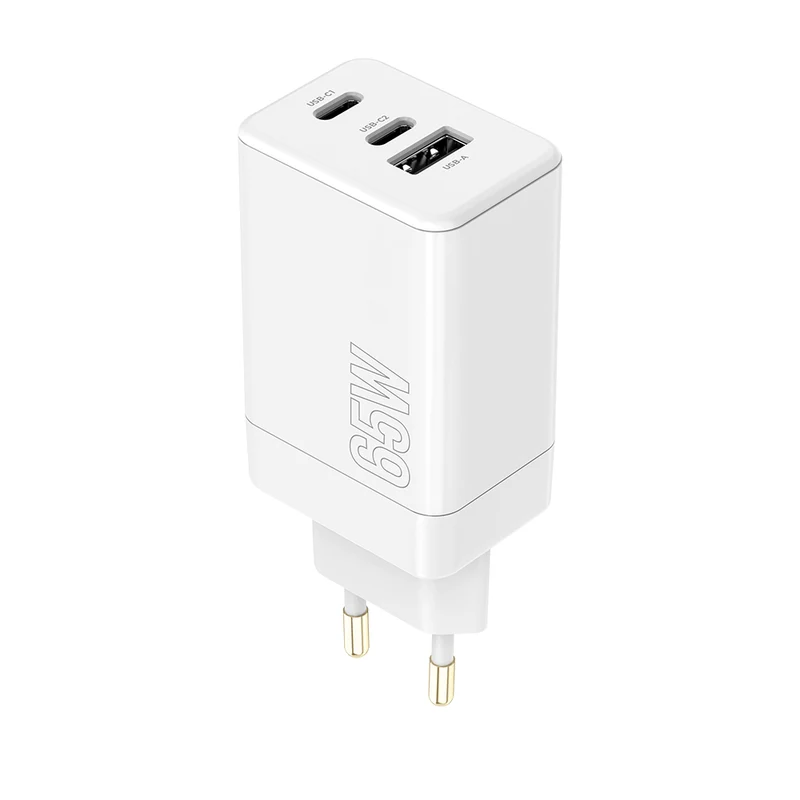 Chargeur Maxlife MXTC-08 65W — 3 ports USB-C/A