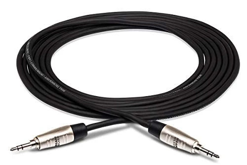 Hosa HMM-005 REAN 3.5 mm TRS Pro Stereo Interconnect, 5 Feet