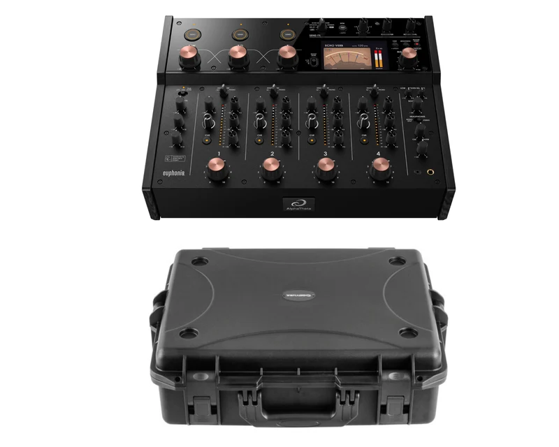 AlphaTheta Euphonia Professional Rotary Mixer + Odyssey Case (VUATEUPHONIA)