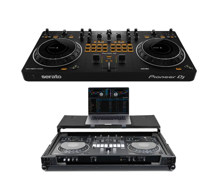 Pioneer DJ DDJ-REV5 DJ Controller + Headliner Pitch Black Flight Case DJ Controller Case