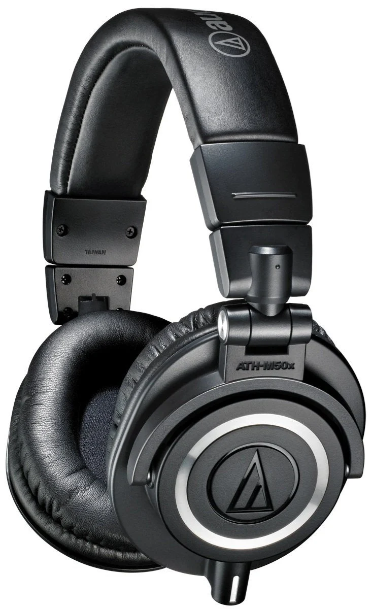 Audio-Technica ATH-M50x Closed-Back Monitor Headphones (Black) (Open Box)
