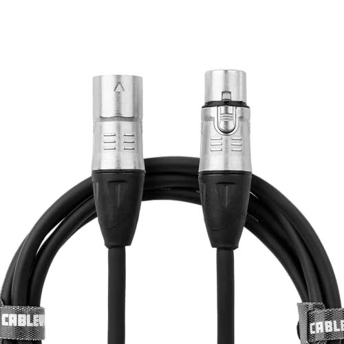 Cableworks By Gator Cases Backline Series Standard 10 Foot XLR Microphone Cable (GCWB-XLR-10)