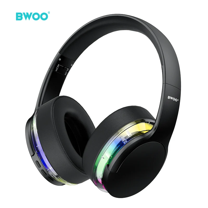 Casque Audio Sans-fil BWOO BW587 — Réduction Bruit Active, 10h d'autonomie