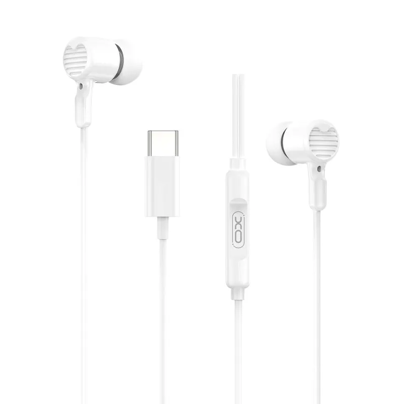 Écouteurs XO EP81 — USB-C blanc