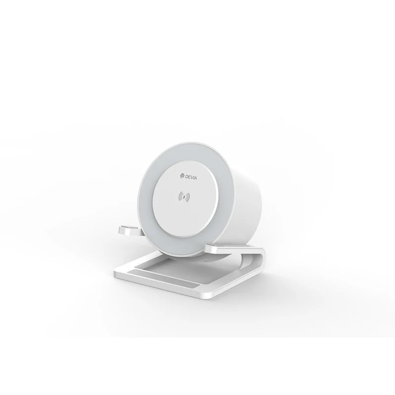 Enceinte Bluetooth Devia IM-3 — Chargeur 15W et Lampe