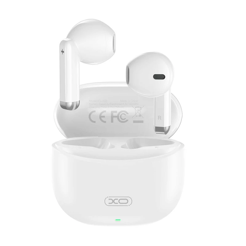 Écouteurs Bluetooth XO X33 TWS — Blanc sans fil