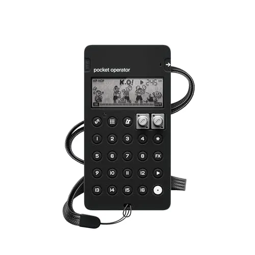 Teenage Engineering CA-X Silicone Pro Case for Pocket Operator PO-32 (Black)