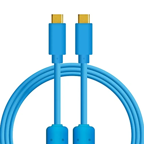 Chroma Cables: Audio Optimized USB Cables - Blue USB-C to USB-C (Open Box)
