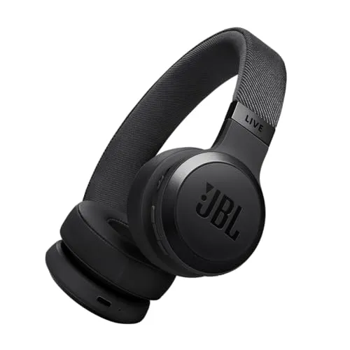 JBL Live 670NC Noise-Cancelling On-Ear Wireless Headphones (Black)