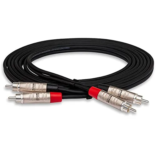 Hosa Hrr-050x2 Pro Dual Cable RCA - RCA 50 Feet
