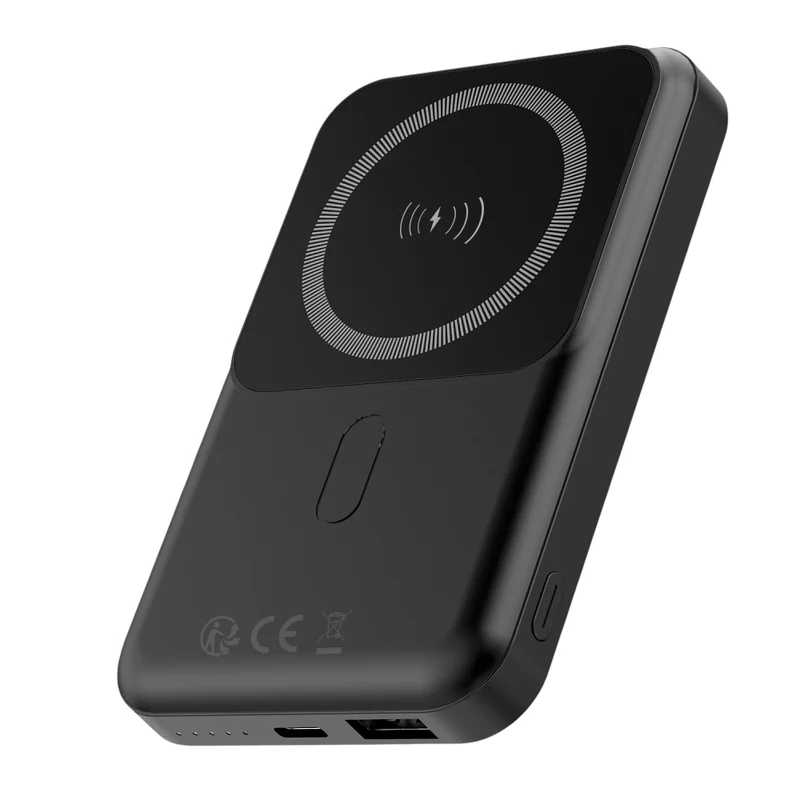 Chargeur sans fil Forever MATB-100 PD QC 22.5W 10000 mAh magnétique noir