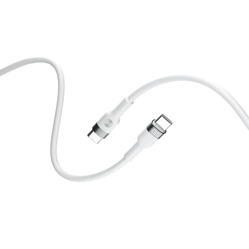 Câble USB-C Forever Flexible 2m 60W blanc