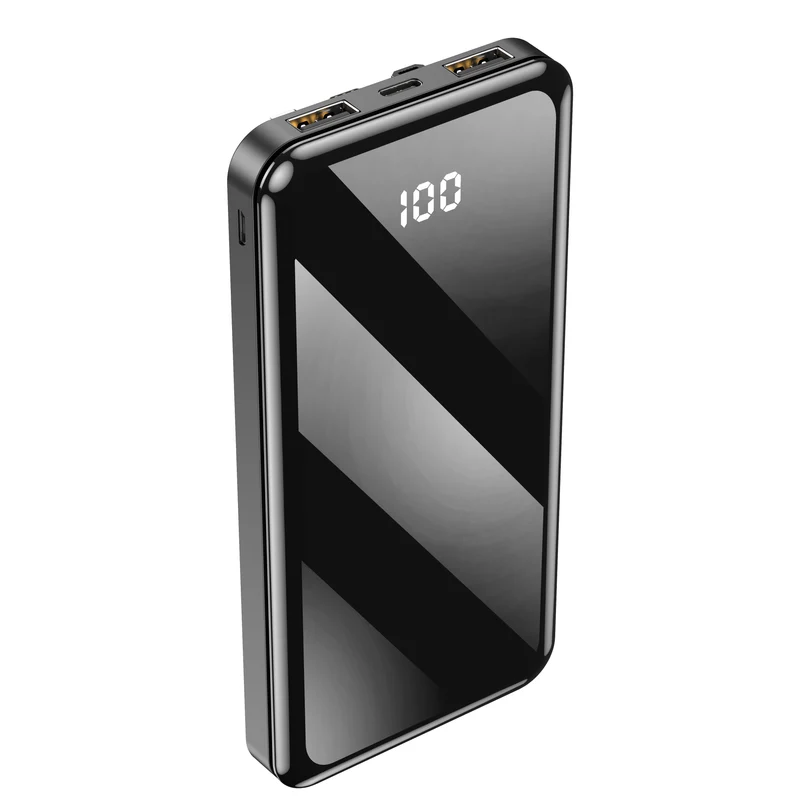 Chargeur Forever TB-411 ALLin1 10000 mAh câbles USB-C Lightning microUSB noir