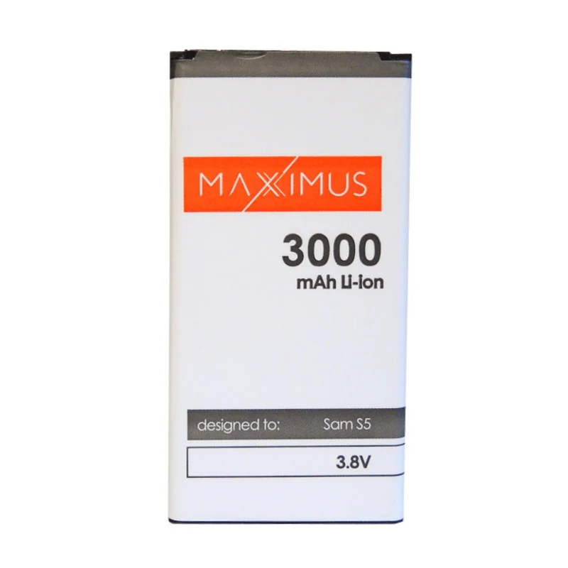 Batterie Maxximus pour Samsung Galaxy S5 G900 — 3000 mAh
