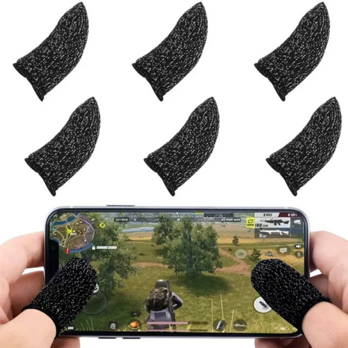 Mobile Gaming Finger Sleeves (10-Pack)