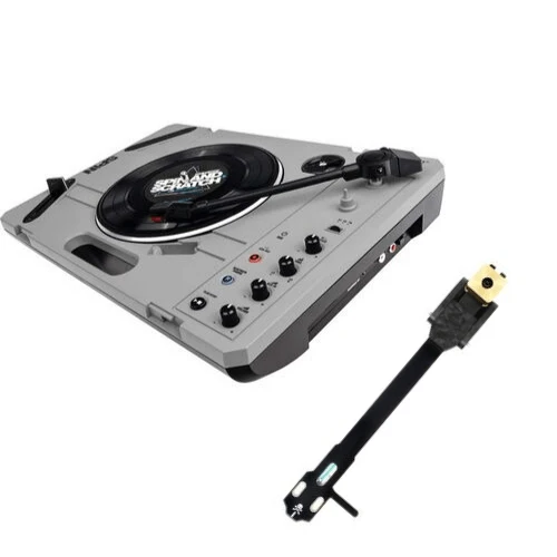 Reloop SPiN Portable Turntable System + JDD-SPCB TONE ARM Kit Bundle