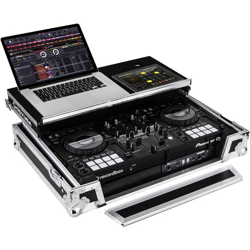 Odyssey Innovative Designs Pioneer DDJ-800 DJ Controller Glide Style Case with 1U 19" Bottom Rack