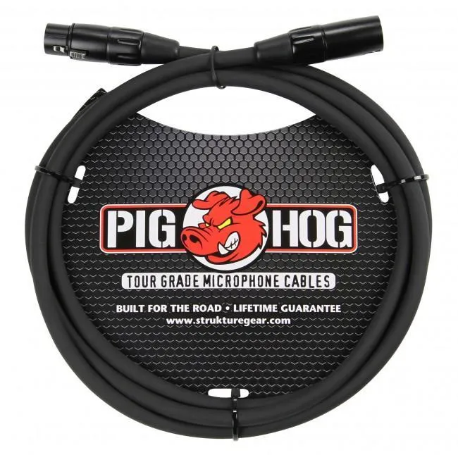 Pig Hog PHM6 6' 8mm XLR Microphone Cable